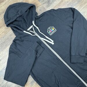 Marine Layer Hoodie Mens‎ Medium Black Full Zip Up Sweater Jacket Sweatshirt USA